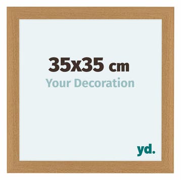 Fotolijst 35x35 cm - Beuken - MDF - Como, Verzenden, Nieuw