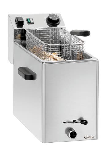 Bartscher Friteuse | SNACK XL PLUS | 8L | 50°C/190°C | Aftap, Ophalen of Verzenden, Nieuw in verpakking