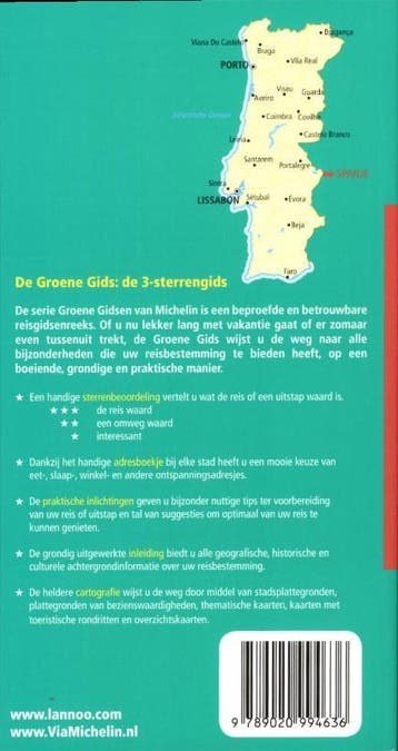 De Groene Reisgids - Portugal 9789020994636 Michelin, Verzenden, Zo goed als nieuw, Michelin