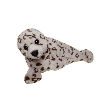 Pluche zeehond knuffel - grijs - 40 cm - zeehonden knuffel, Verzenden, Nieuw