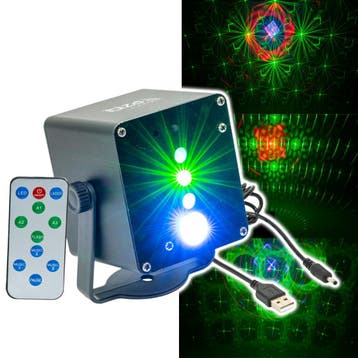 Ibiza Light TinyLED-LasRGB LED- En Lasereffect Op Accu In, Muziek en Instrumenten, Verzenden, Nieuw, Overige typen