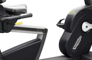 Technogym - Excite - Recumbent Bike, Ophalen of Verzenden, Zo goed als nieuw