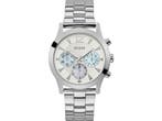 Guess Skylar - Polshorloge - Quartz - 42 mm Zilverkleurig, Verzenden, Zo goed als nieuw, Guess