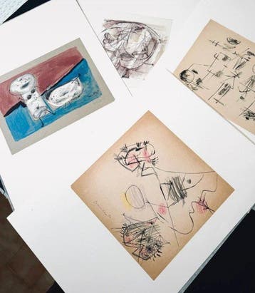 Corneille (1922-2010) - Lote de 4 Litografías de Guillaume