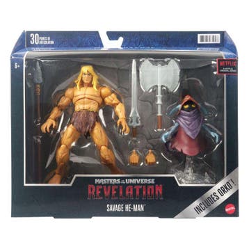 Masters of the Universe Masterverse He-Man Savage He-Man..., Verzenden, Zo goed als nieuw