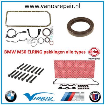 BMW M50 ALLE types ELRING pakkingen keerringen kopbouten, Auto-onderdelen, Motor en Toebehoren, Ophalen of Verzenden, Nieuw, BMW
