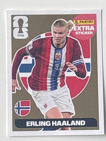 2026 Panini FIFA World Cup - Gold Rookie Erling Haaland, Verzamelen, Nieuw