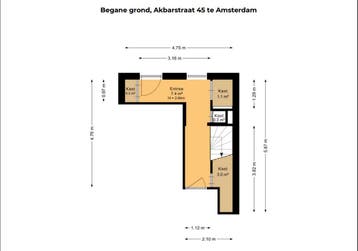 Te huur: Huis Akbarstraat in Amsterdam, Noord-Holland, Amsterdam