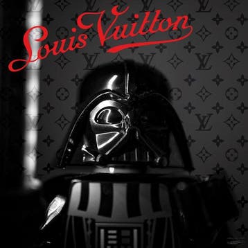 Daluxe Art (1999-) - LV Black Lego Darthfather