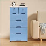 Verrijdbare Ladekast met 6 Laden – Kunststof Opbergkast, Verzenden, Nieuw in verpakking