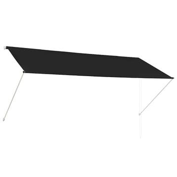 Luifel 300x150cm Antraciet | Retourdeal 34% Korting, Tuin en Terras, Zonneschermen, Ophalen of Verzenden, Zo goed als nieuw, 150 tot 300 cm
