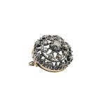 Antiek gouden broche met diamanten ca. 0,27 ct., Gebruikt, Overige kleuren, Ophalen of Verzenden, Met edelsteen