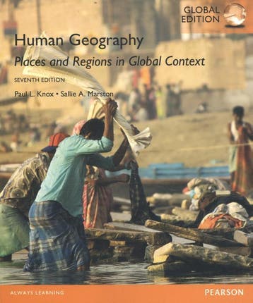 Human Geography Places and Regions in Global C 9781292109473, Boeken, Zo goed als nieuw