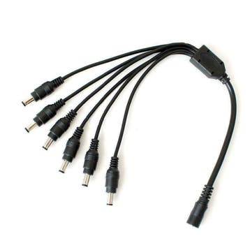 Adapter kabel splitter in 6 delen, Verzenden, Nieuw