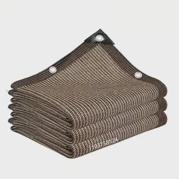 UV-Bestendige Schaduwdoek HDPE - Koffiebruin - Zonwering voo, Verzenden, Nieuw