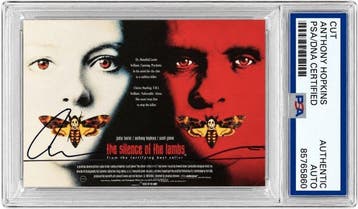 Hannibal Silence of The Lambs - Anthony Hopkins - Signed, Verzamelen, Nieuw