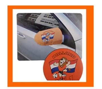 Partij 275 x Oranje artikelen voor Koningsdag / Wk (Kleding), Verzenden, Nieuw