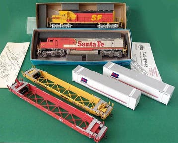 Athearn H0 - 4413 / 3621 / 5707 / 5901 / 5906 - Treinset (6), Nieuw