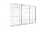 *TIP*  Witte Vitrinekast 300 x 200 x 40 cm, Ophalen of Verzenden, Nieuw in verpakking