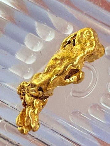 Goud Goud nugget- 0.3 g - (1)
