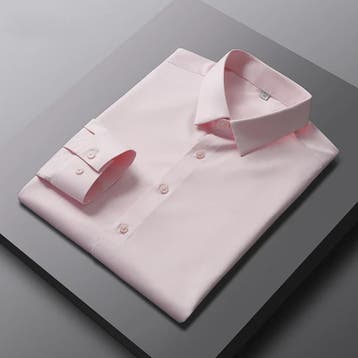Heren Strijkloos Overhemd met Lange Mouwen - Casual & Zakeli, Verzenden, Nieuw