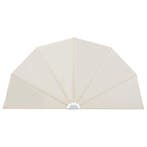 Zonnescherm 160cm creme | retourdeal 38% korting, Ophalen of Verzenden, Minder dan 250 cm, Nieuw, Elektrisch