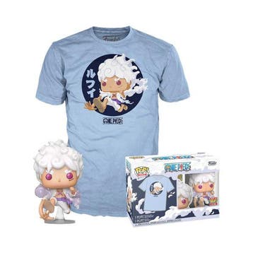 Funko Pop! & Tee - Luffy Gear Five + Shirt - Maat S, Verzenden, Nieuw