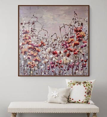 Irina Morisch - Chocolate flavor - abstract square floral