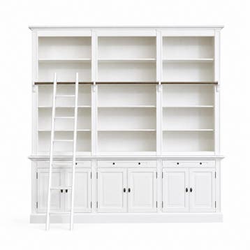 123Kast - Boekenkast Melena del Sur - 300x40x240 cm - 123Kas, Verzenden, Nieuw
