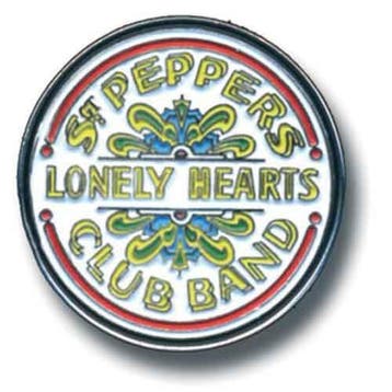 The Beatles - Sgt Pepper - pin officiële merchandise, Ophalen of Verzenden, Nieuw, Kleding