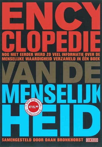 Encyclopedie van de menselijkheid - Daan Bronkhorst, Boeken, Verzenden, Gelezen, Daan Bronkhorst