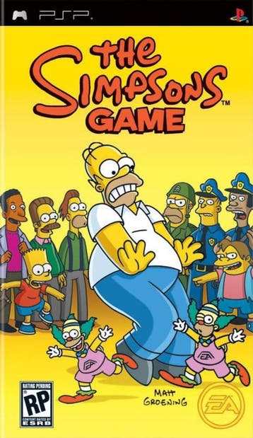 The Simpsons Game (Losse CD) (PSP Games), Ophalen of Verzenden, Zo goed als nieuw