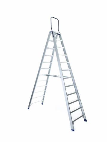 Eurostairs Dubbel Oploopbare Trap - 2 t/m 12 Treden, Verzenden, Nieuw