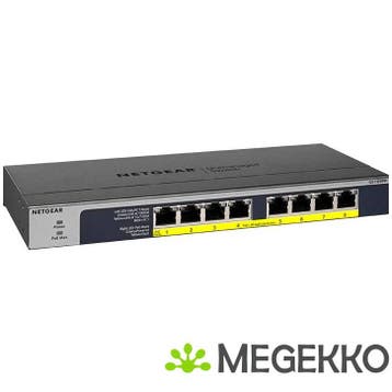 Netgear GS108PP, Verzenden, Nieuw