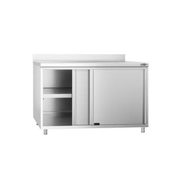 GGM Gastro | Gesloten RVS werktafel PREMIUM - 1200x800mm - |, Verzenden, Nieuw in verpakking, Meubilair