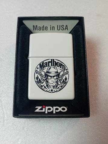 Zippo - Pistolero de Marlboro - Aansteker - Messing, Verzamelen, Nieuw
