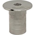 Dekvuldop Water voor Lierhendel 50mm Rvs, Ophalen of Verzenden, Nieuw