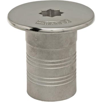 Dekvuldop Water voor Lierhendel 50mm Rvs, Ophalen of Verzenden, Nieuw