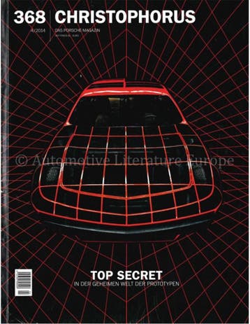 2014 PORSCHE CHRISTOPHORUS MAGAZINE 368 DUITS, Nieuw, Porsche, Author