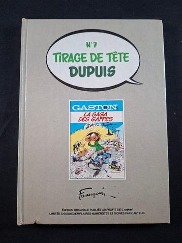 Gaston Lagaffe T14 - La Saga des gaffes - C - 1 Album -, Nieuw
