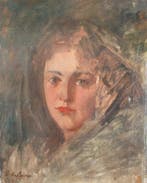 Salvatore Balsamo (1894-1922), attribuito a - Ritratto di