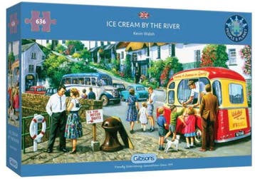 Ice Cream by the River Puzzel (636 stukjes) | Gibsons -, Verzenden, Nieuw