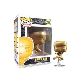 Funko POP!  Game of Death - Bruce Lee Kicking (GOLD), Verzenden, Nieuw