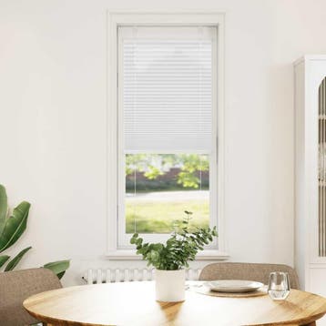 Plisse rolgordijn 50x150cm Wit | Retourdeal 36% Korting, Ophalen of Verzenden, Zo goed als nieuw, Wit