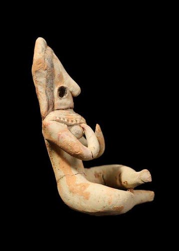 Indus Vallei Terracotta Kopersteentijdse zittende