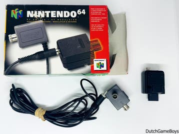 Nintendo 64 / N64 - RF Switch / RF Modulator - Boxed - EUR, Spelcomputers en Games, Spelcomputers | Nintendo 64, Verzenden, Gebruikt