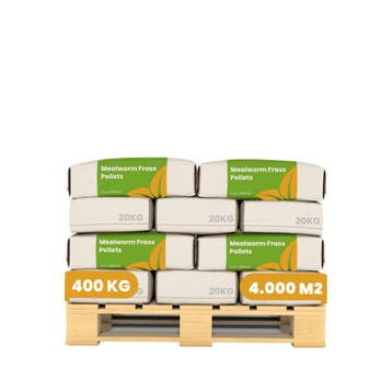 Meelworm Frass - Insectenmestkorrels (20x = 400kg - voor, Tuin en Terras, Verzenden, Mest