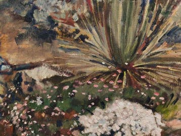 Escuela Impresionista Europea (XX) - Jardín árido