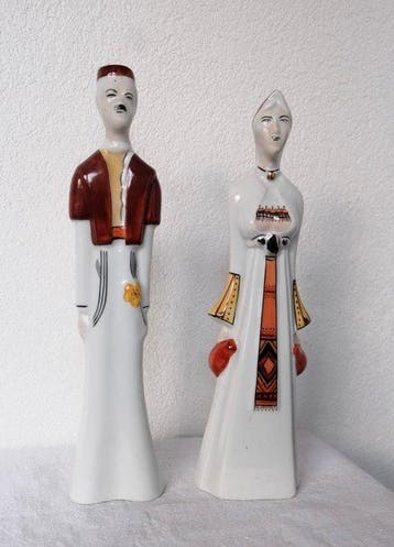Czechoslovakische Porzellanmanufaktur Titov Veles - Beeldje
