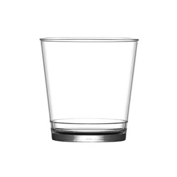 BBP polycarbonaat whiskeyglazen 256ml (48 stuks), Verzenden, Nieuw